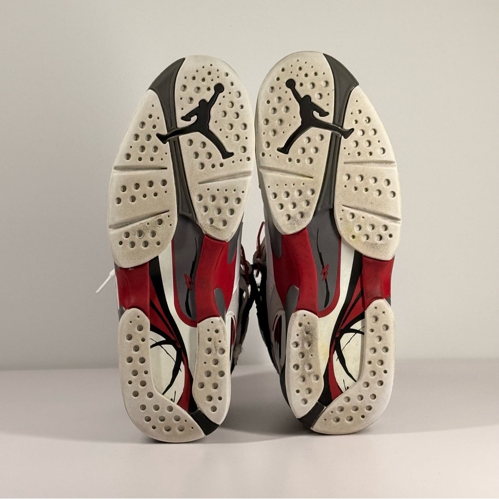 Air Jordan 8 Retro Bugs Bunny White Black True Red Men's Size 12 - 305381-103 - Picture 5 of 15